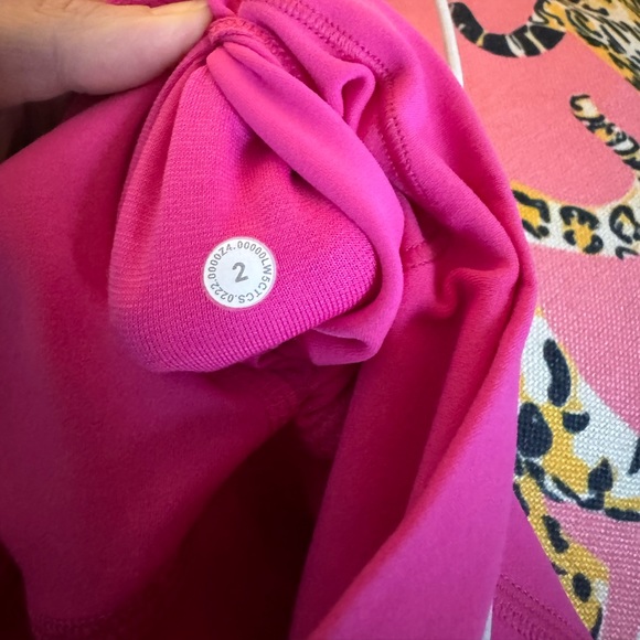 Lululemon Sonic pink align leggings size 2 25” length - Picture 3 of 3